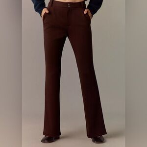 Anthropologie Stylish Brown Trousers